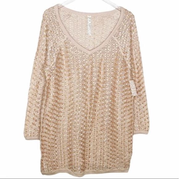 Free People Romantic Knit Sweater - Picture 1 of 2